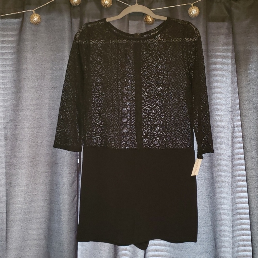 Lace See-through Romper